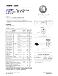 NTMFS4C06NT1G-001 Datasheet Cover