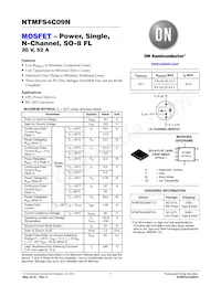 NTMFS4C09NT1G-001 Datasheet Cover