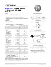 NTMFS4C10NT1G-001 Datasheet Cover