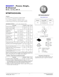 NTMFS5C604NLT3G Datenblatt Cover
