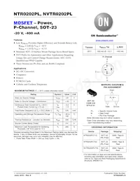 NTR0202PLT3G Datasheet Cover