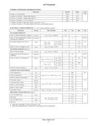 NTTFS4840NTAG Datasheet Pagina 2