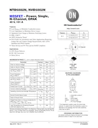 NVD5802NT4G-TB01 Datasheet Cover
