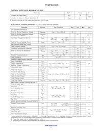 NVMFS4C05NWFT3G Datasheet Page 2