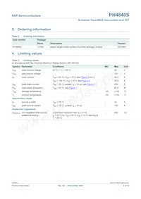 PH4840S Datasheet Page 3