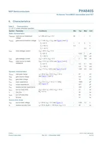 PH4840S Datasheet Pagina 6