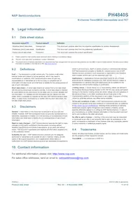 PH4840S Datasheet Page 12