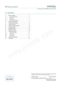 PH5525L Datasheet Pagina 12