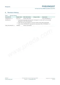 PHB20NQ20T Datasheet Page 9