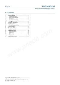 PHB20NQ20T Datasheet Page 12