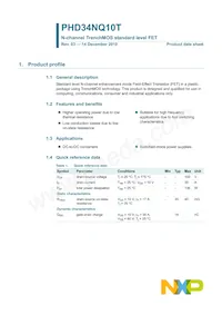 PHD34NQ10T數據表 頁面 2