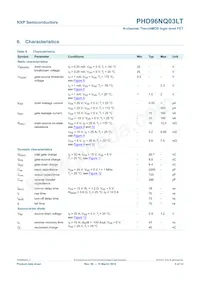 PHD96NQ03LT Datasheet Page 5