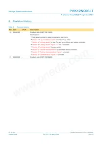 PHK12NQ03LT Datasheet Page 11