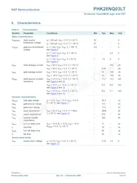 PHK28NQ03LT Datasheet Page 5