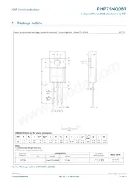 PHP75NQ08T Datasheet Page 10