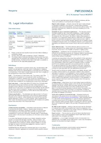 PMF250XNEAX Datasheet Page 14