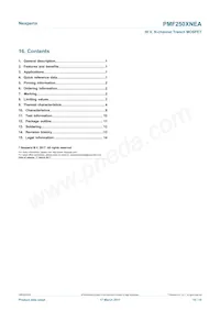 PMF250XNEAX Datasheet Page 15