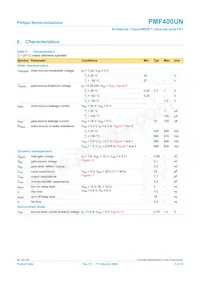 PMF400UN Datasheet Page 6