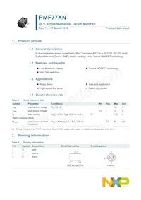 PMF77XN Datasheet Page 2