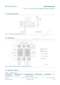 PMFPB8040XP Datasheet Page 14
