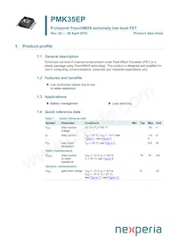 PMK35EP Datasheet Cover