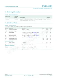 PML340SN Datasheet Page 3
