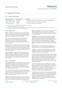 PMN22XN Datasheet Pagina 13