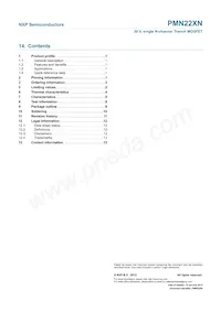 PMN22XN Datasheet Page 15