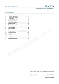 PMN22XN Datasheet Pagina 15