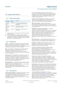 PMN27XPEAX Datasheet Pagina 14