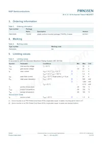 PMN35EN Datasheet Page 3