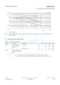 PMN40UPEAX Datasheet Page 5