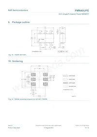 PMN40UPEAX Datasheet Page 11