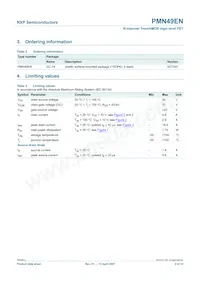 PMN49EN Datasheet Page 3