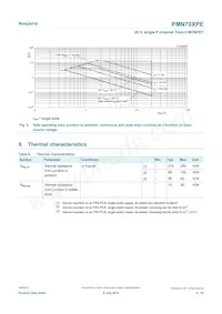 PMN70XPEAX Datasheet Pagina 4