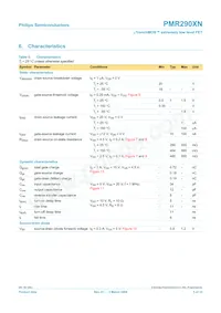 PMR290XN Datasheet Page 6