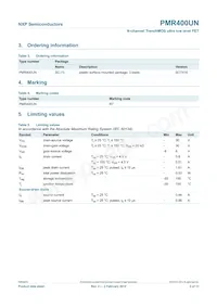 PMR400UN Datasheet Page 3
