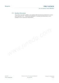 PMV130ENEA/DG/B2R Datasheet Page 10