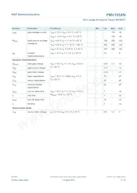 PMV185XN Datasheet Page 7
