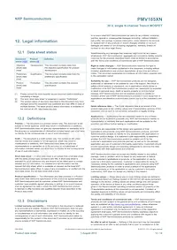 PMV185XN Datasheet Page 13