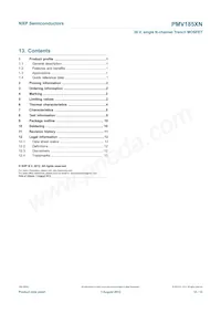 PMV185XN Datasheet Page 15