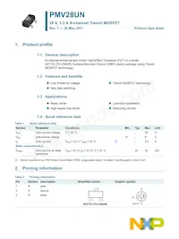 PMV28UN Datasheet Page 2
