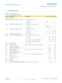 PMV30UN Datasheet Page 6