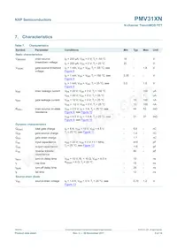 PMV31XN Datasheet Page 6