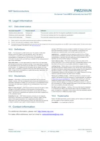 PMZ250UN Datasheet Page 13