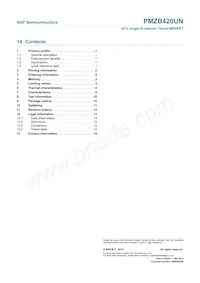 PMZB420UN Datasheet Page 16