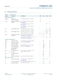PSMN005-30K Datasheet Page 5