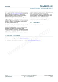 PSMN005-30K Datasheet Page 12
