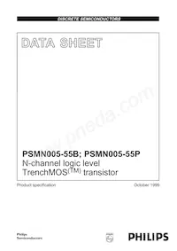 PSMN005-55P Datasheet Cover