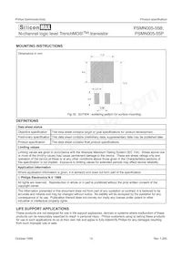 PSMN005-55P Datasheet Page 10